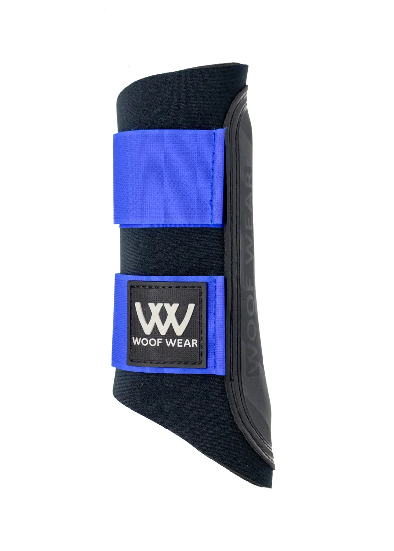 Woof Wear Club Brushing Boot - Electric Blue