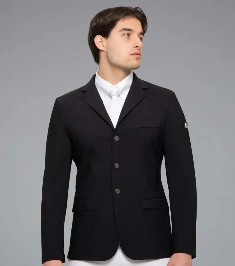 Premier Equine Enzo Men's Competition Jacket -  Black