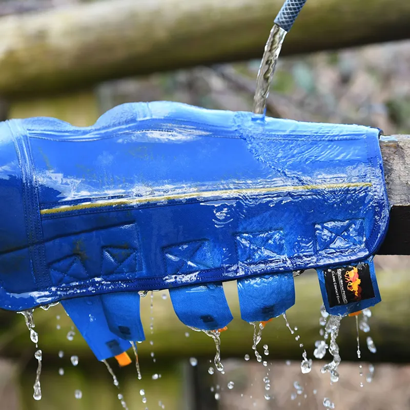 Equilibrium Equi-Chaps Close Contact Turnout Chaps - Navy-1