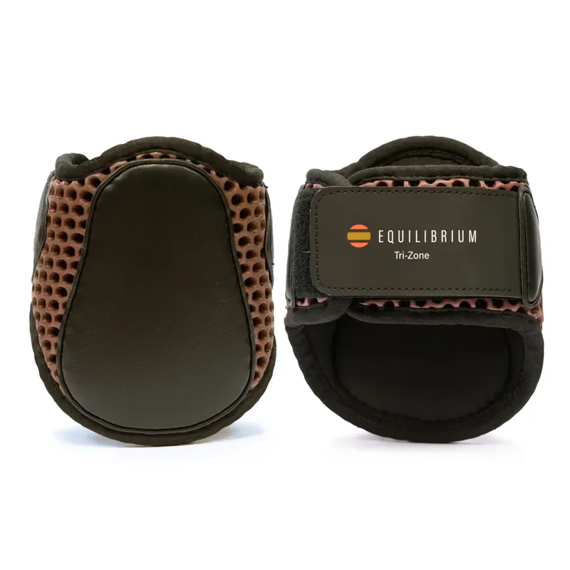 Equilibrium Tri-Zone Fetlock Boots - Brown