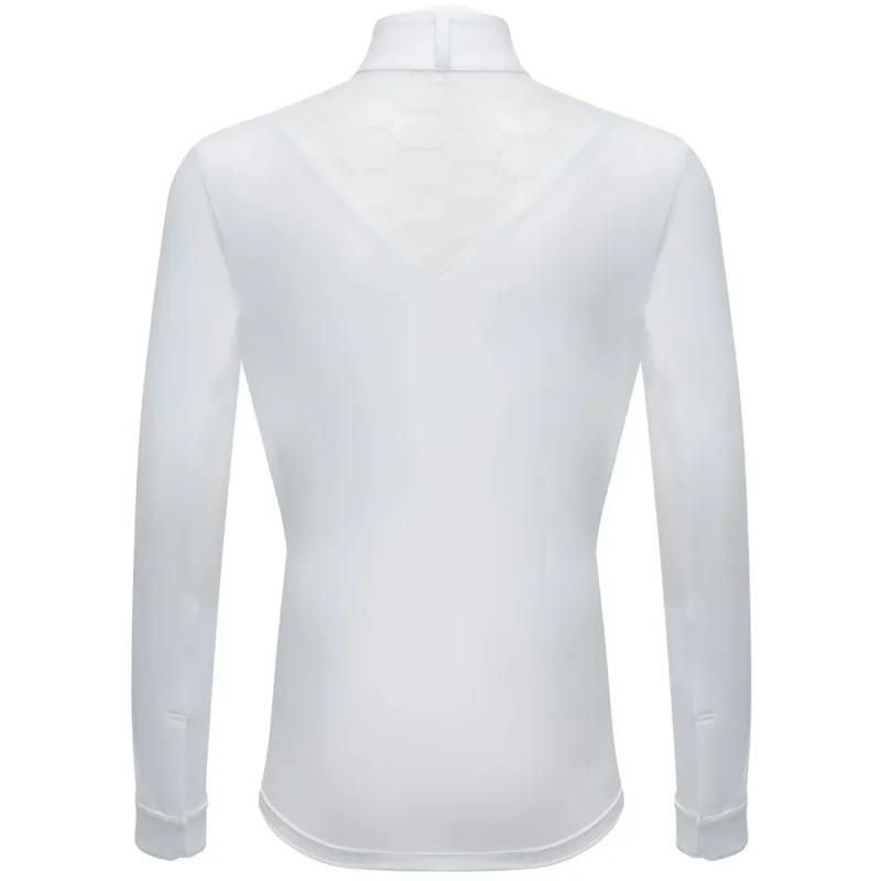 LeMieux Young Rider Eva Long Sleeve Show Shirt - White-2