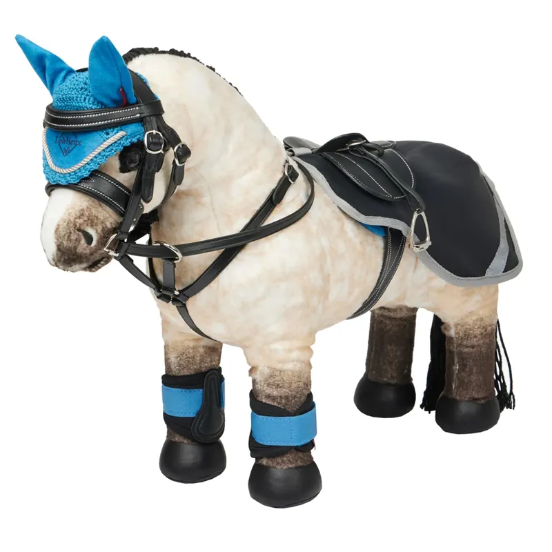 LeMieux Toy Pony Exercise Sheet - Navy-1