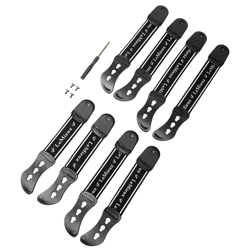 LeMieux Exo-Flex Ankle Spare Strap Set - Black