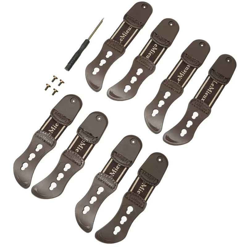 LeMieux Exo-Flex Fetlock Spare Strap Set - Brown