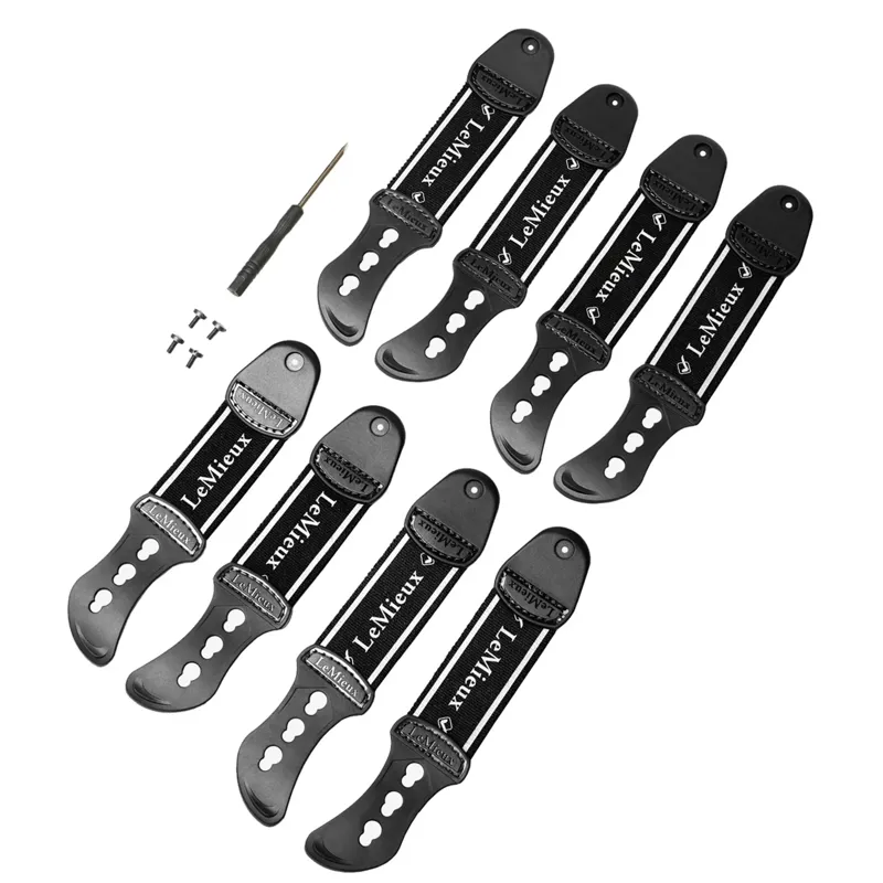 LeMieux Exo-Flex Tendon Spare Strap Set - Black