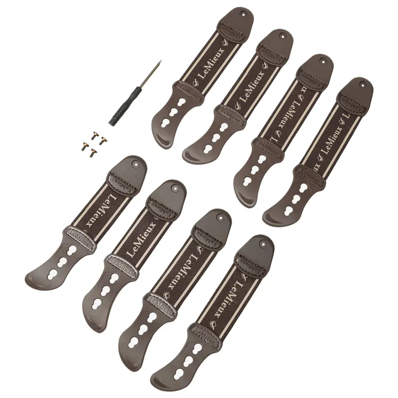 LeMieux Exo-Flex Tendon Spare Strap Set - Brown