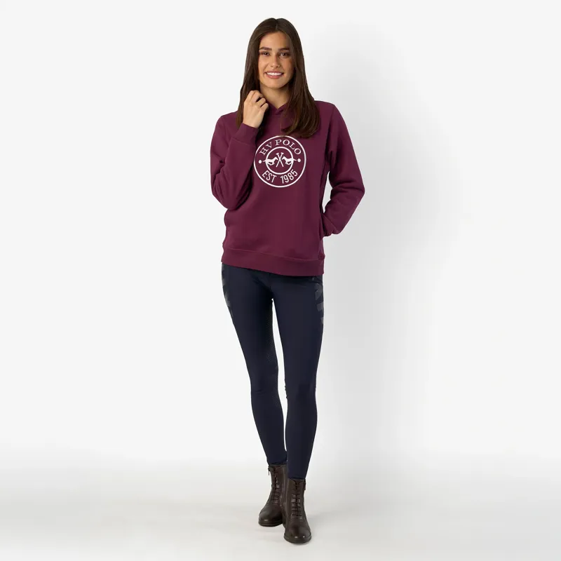 HV Polo Rebecca Hoodie - Wine-3
