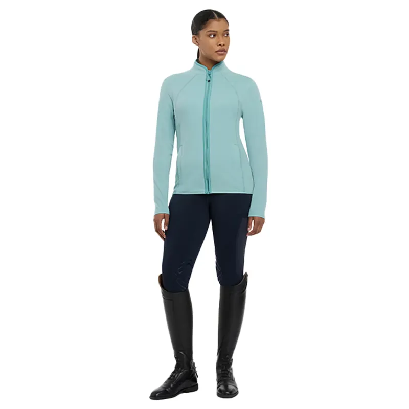 LeMieux Faye Ladies Fleece Zip Through - Aqua-4
