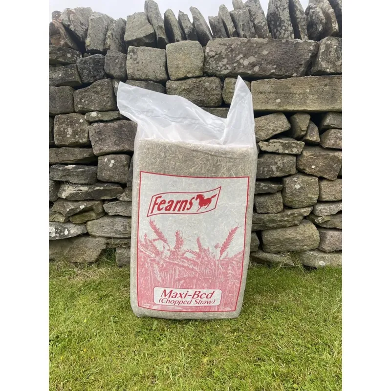 Fearns Farm Maxi Bed Chopped Straw Bale - 11kg-3