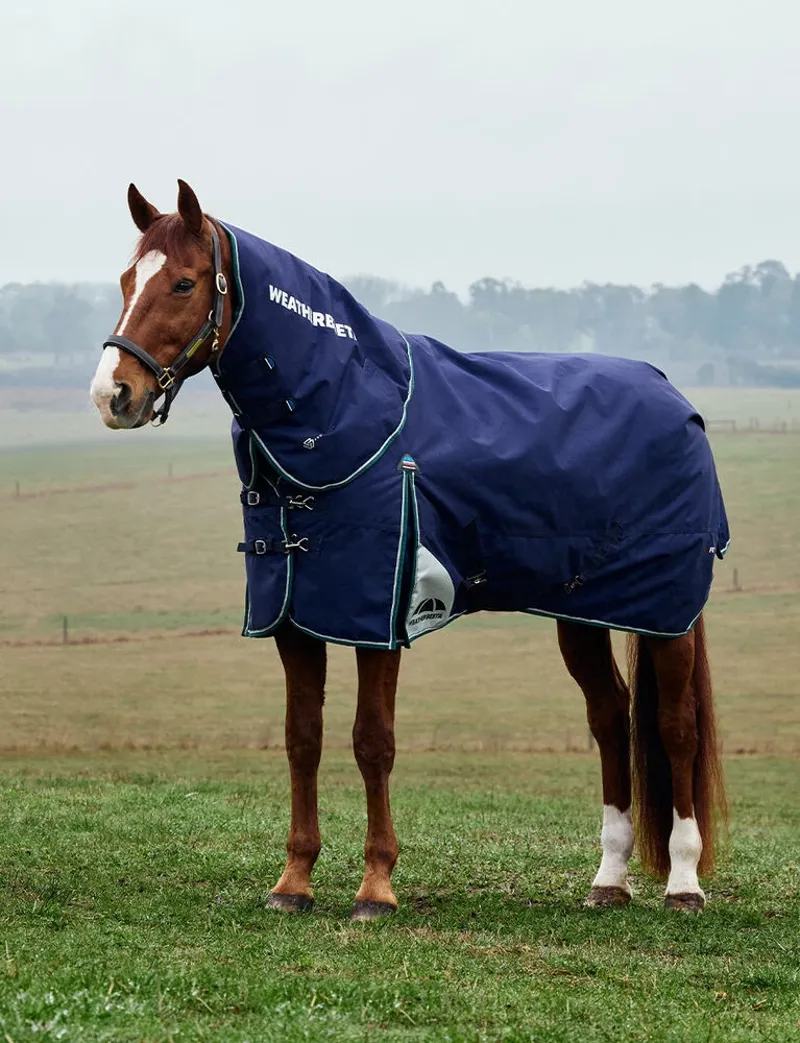 WeatherBeeta ComFiTec Plus Dynamic Turnout 0G Detach-A-Neck Rug- Navy