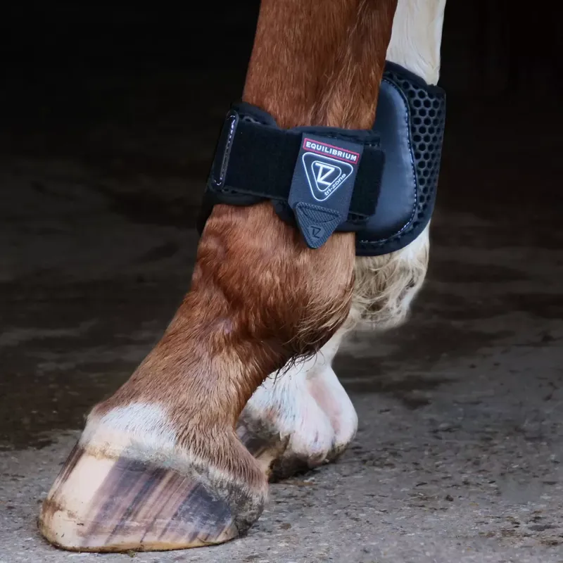 Equilibrium Tri-Zone Fetlock Boots - Black-1