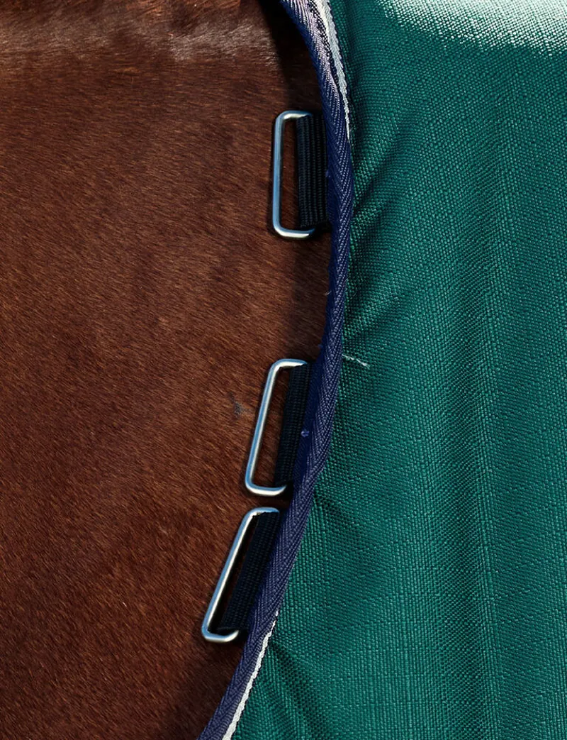 WeatherBeeta ComFiTec 220G Plus Dynamic Turnout Rug - Forest Green-3