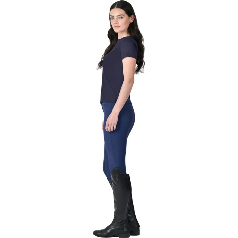 WeatherBeeta Ladies Relaxed UV Short Sleeve Tee - Navy -1