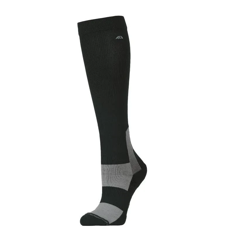 WeatherBeeta Performance Knee Length Riding Sock - Midnight Green/Soft Sage 