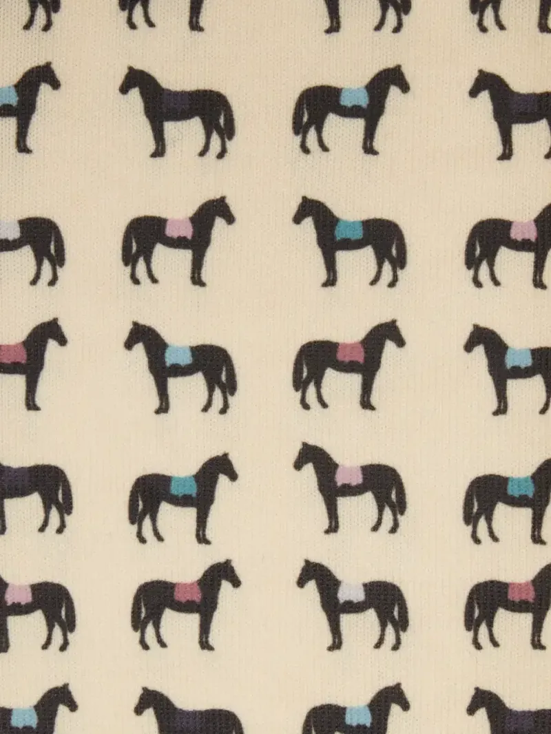 LeMieux Footsie Socks - Saddles-1