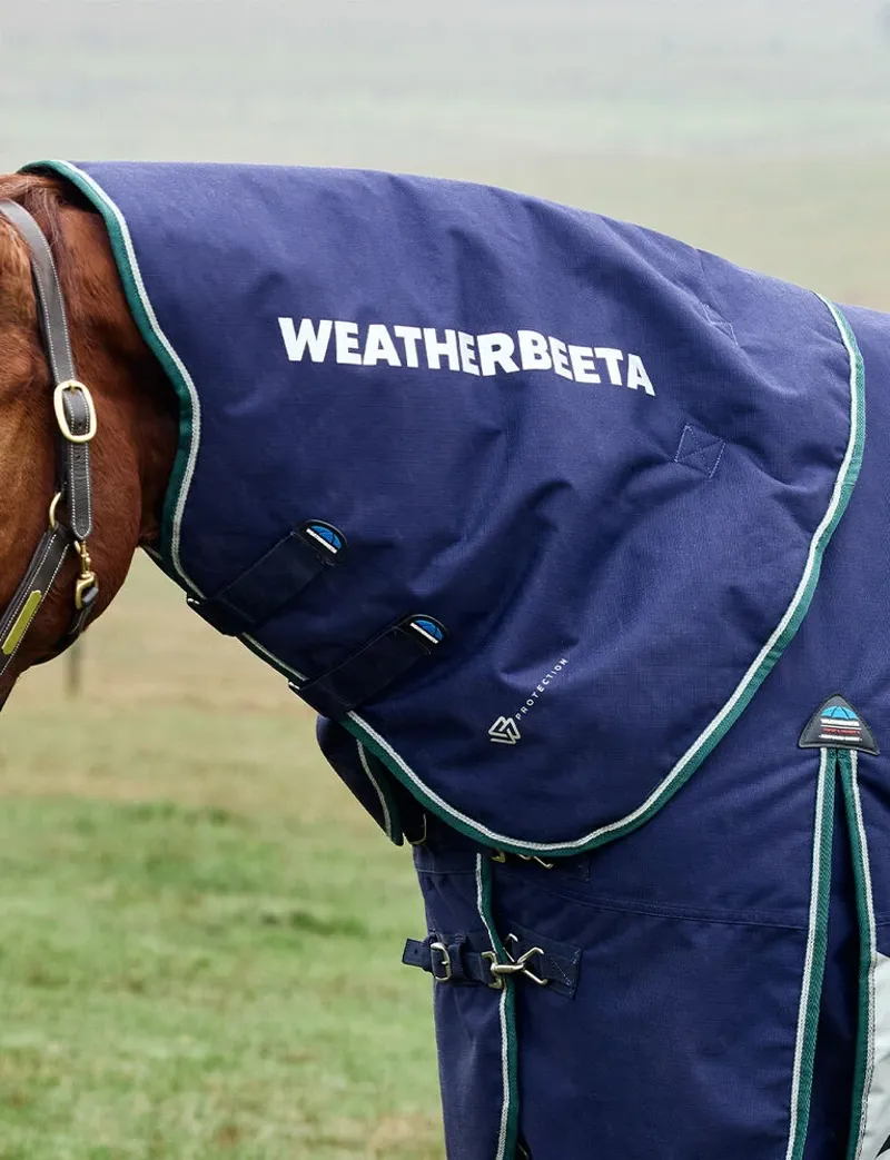 WeatherBeeta ComFiTec Plus Dynamic Turnout 0G Detach-A-Neck Rug- Navy-2