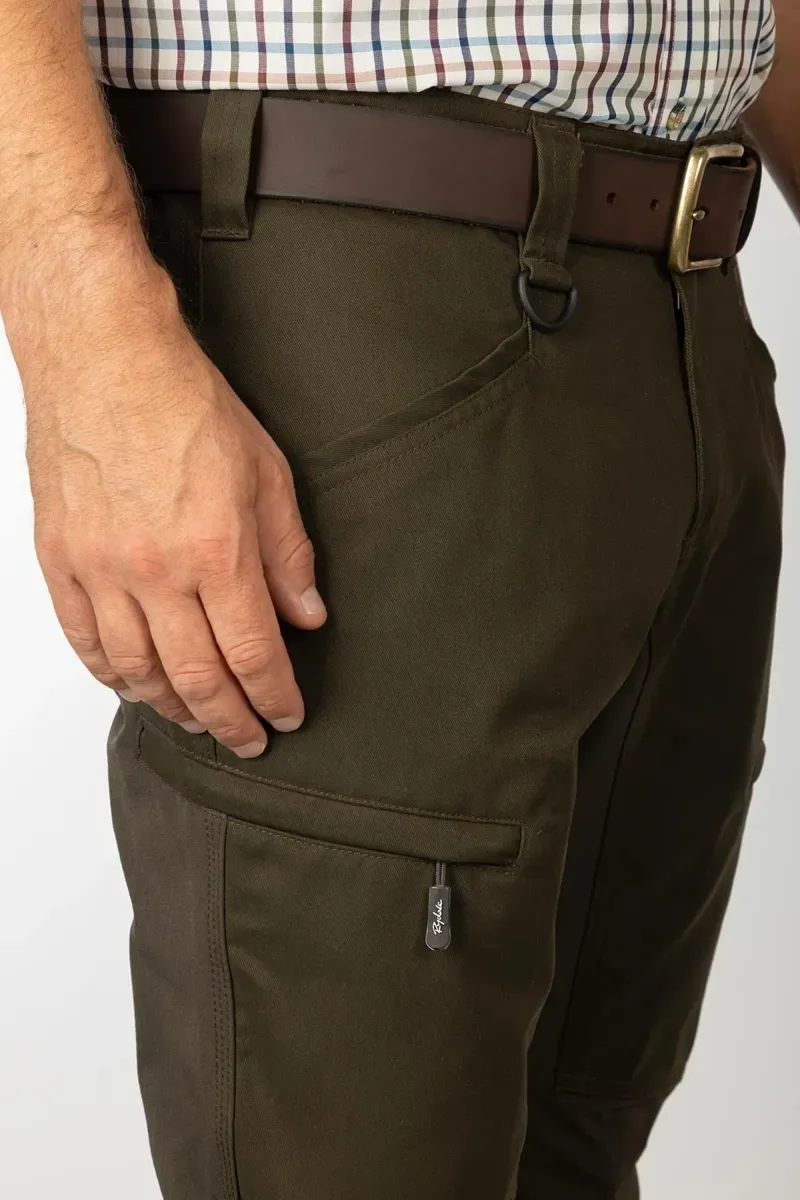 Rydale Men's Kilnsey Shooting Trousers - Olive-4