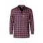 Rydale Men's Fleece Lined Shirt - Navy/Red