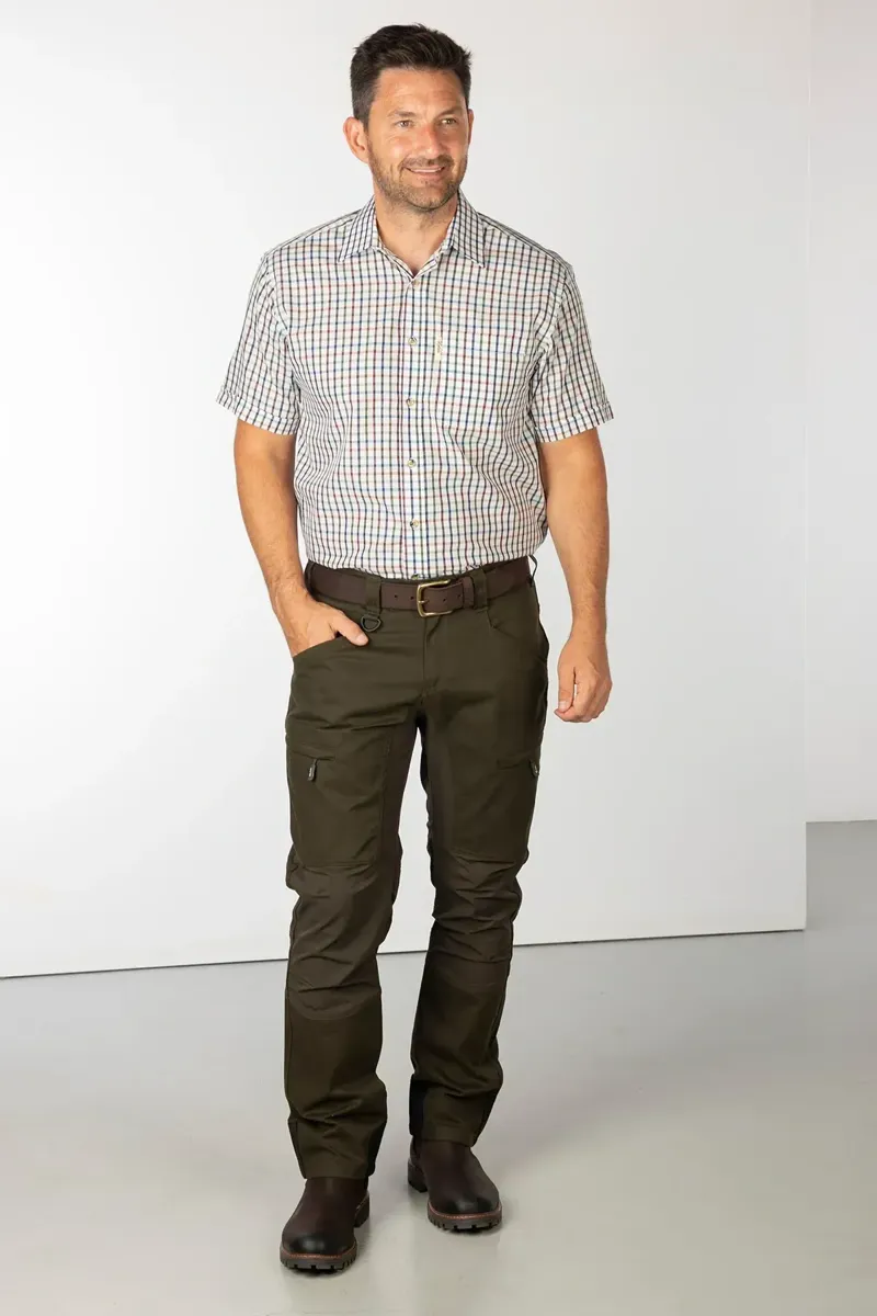 Rydale Men's Kilnsey Shooting Trousers - Olive-3
