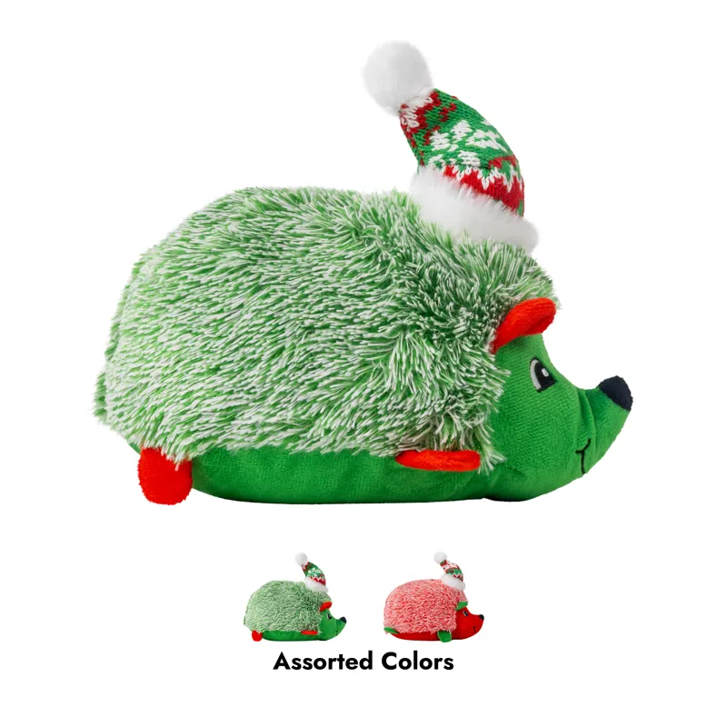 KONG Holiday Comfort HedgeHug Colours - ASSORTED Medium dog toy-2