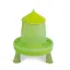 Gaun Poultry Feeder Plastic With Legs - Green