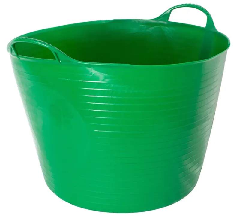 Red Gorilla Flexible Large Tub 38L - Green