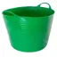 Red Gorilla Flexible Large Tub 38L - Green