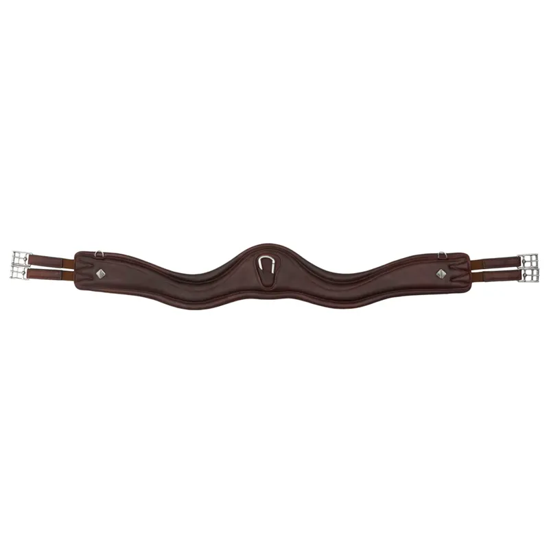 LeMieux Gel-Tek Anatomic Jumping Girth - Brown