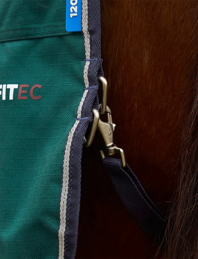 WeatherBeeta ComFiTec Plus 0G Dynamic Turnout Rug - Forest Green-5