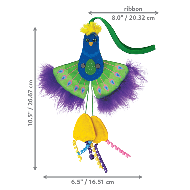 KONG Cat Connects Peacock -3