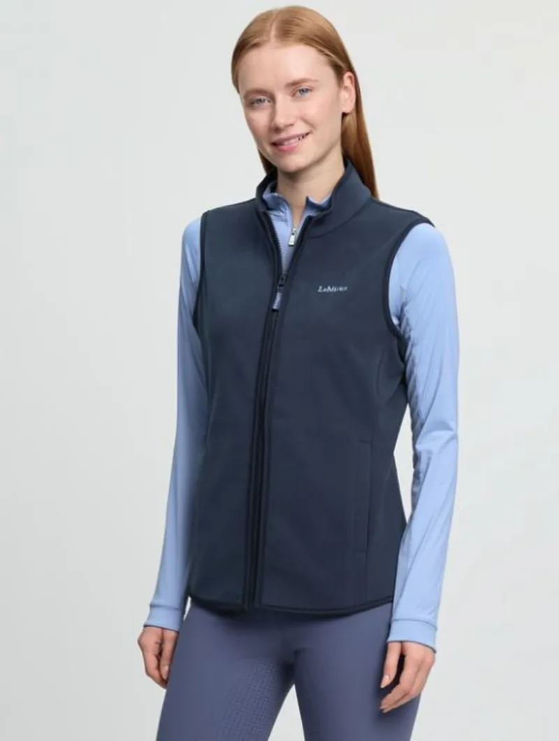 LeMieux Roberta Fleece Gilet - Navy