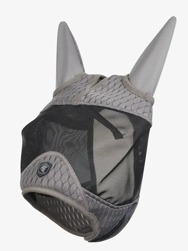 LeMieux Gladiator Half Fly Mask - Grey-1
