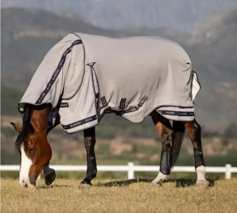 LeMieux Kudos Gladiator Fly Rug - Grey