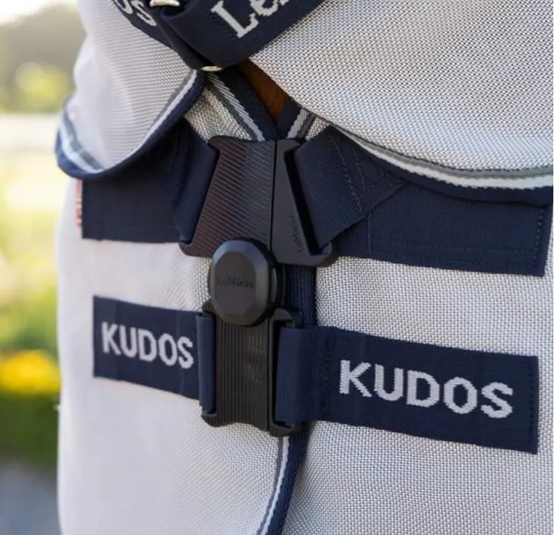 LeMieux Kudos Gladiator Fly Rug - Grey-3