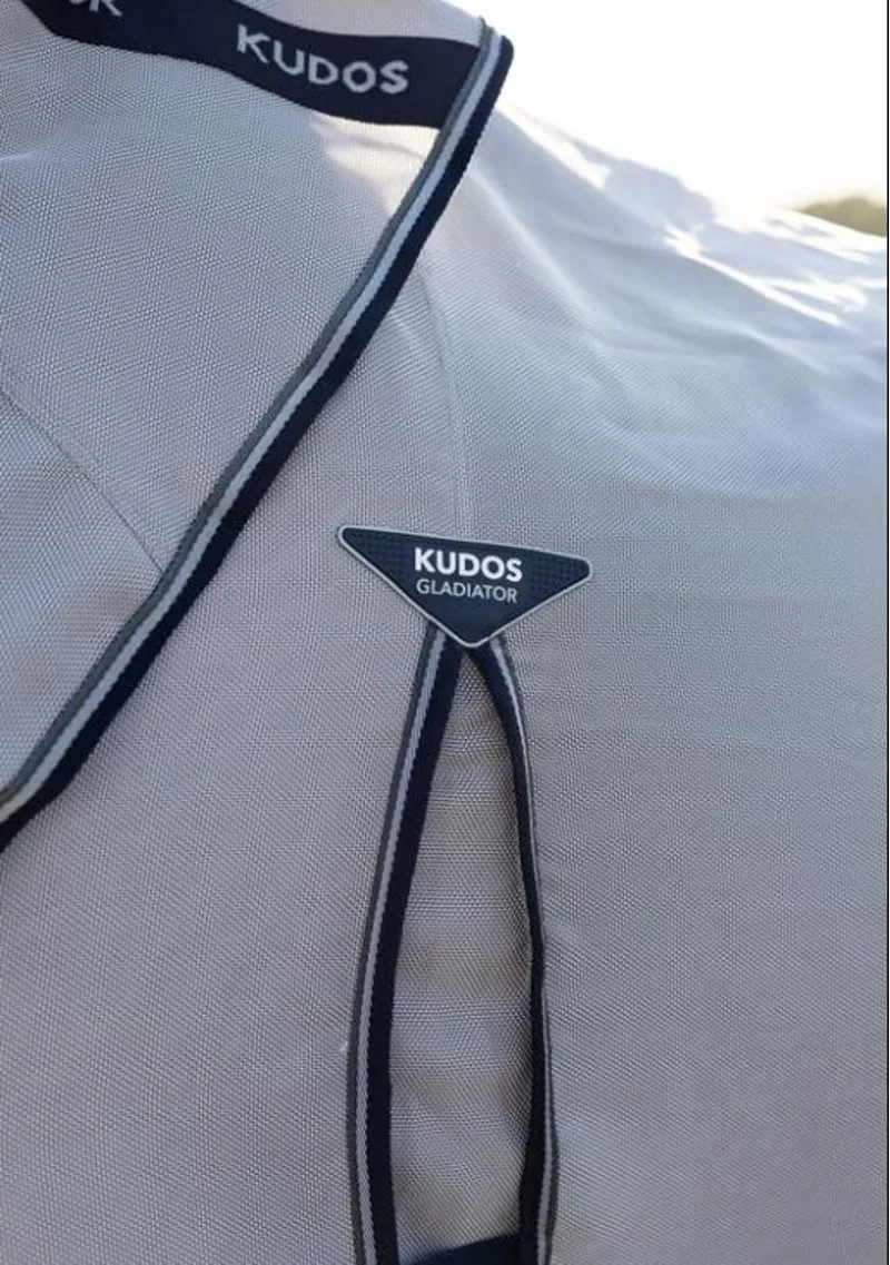 LeMieux Kudos Gladiator Fly Rug - Grey-2