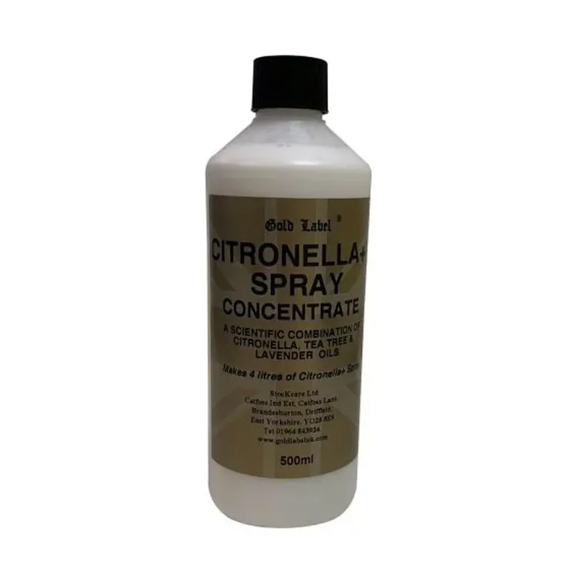 Gold Label Citronella + Spray Concentrate - 500 ml