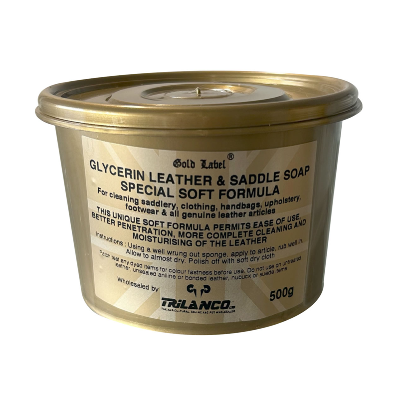 Gold Label Glycerin Leather and Saddle Soap