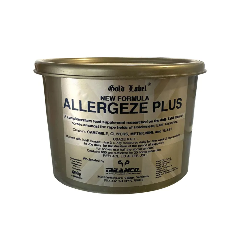 Gold Label Allergeze Plus - 600 gm