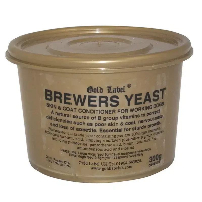 Gold Label Canine Brewers Yeast - 300g