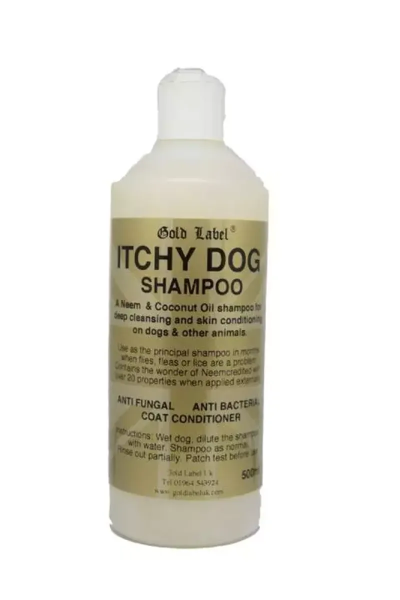 Gold Label Canine Itchy Dog Shampoo - 250 ml