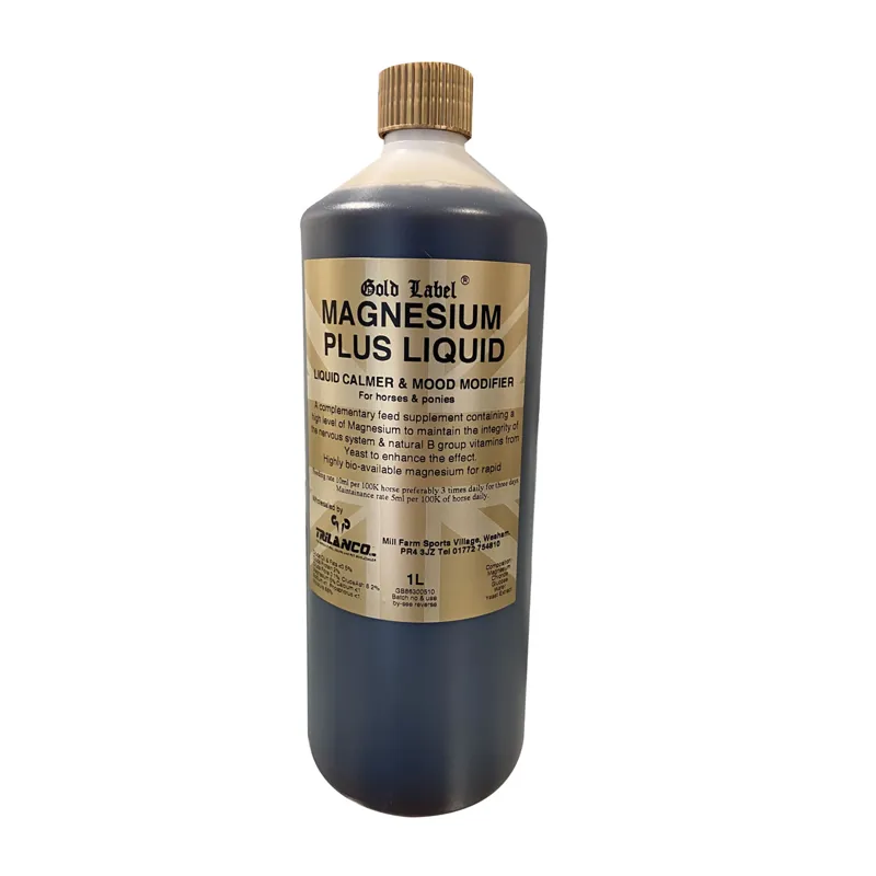 Gold Label Magnesium Plus Liquid - 1 lt