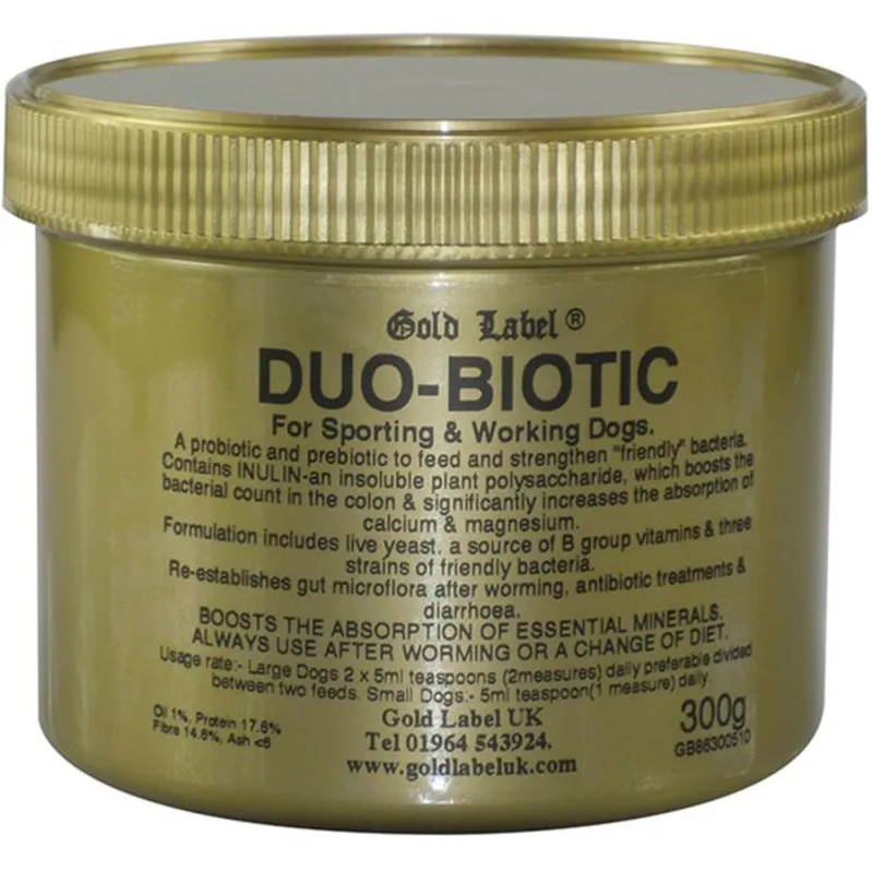 Gold Label Canine Duo-Biotic - 300 g