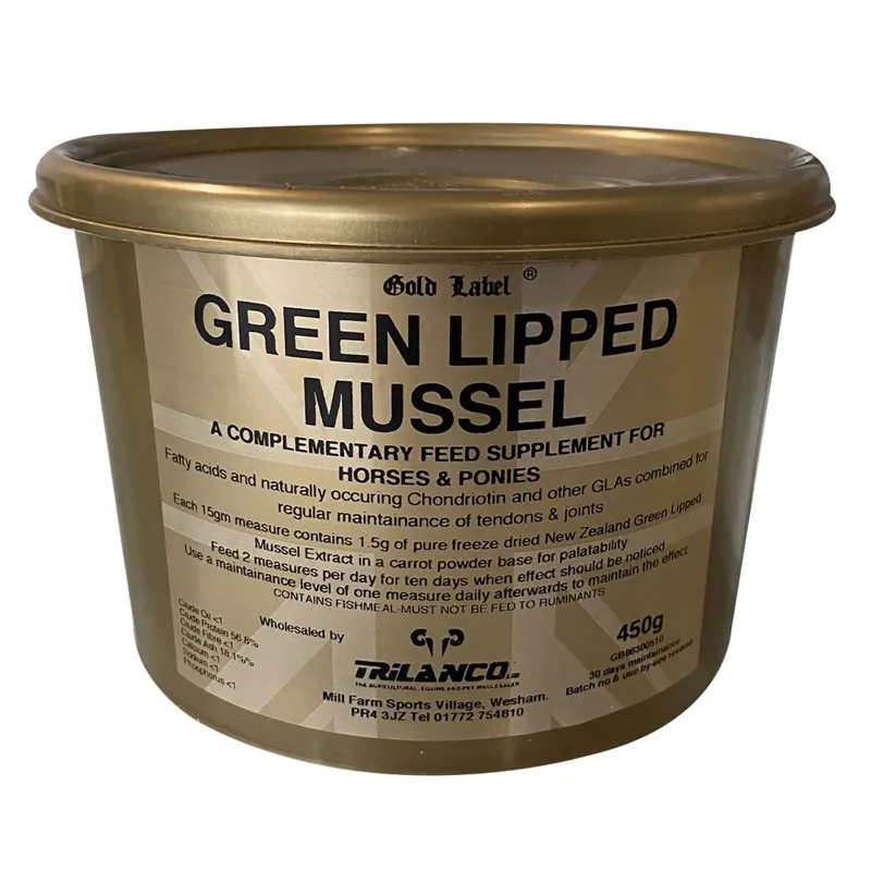 Gold Label Green Lipped Mussel