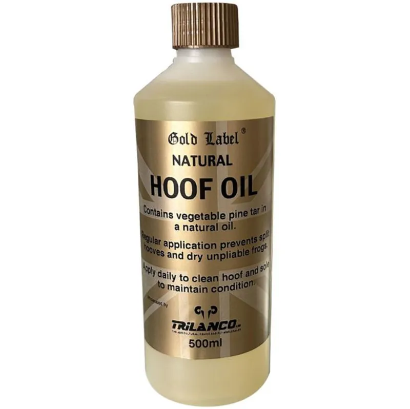 Gold Label Hoof Oil Natural - 500 ml