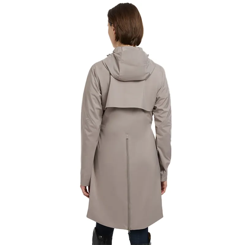 LeMieux Grace Long Waterproof Ladies Jacket - Pecan-2