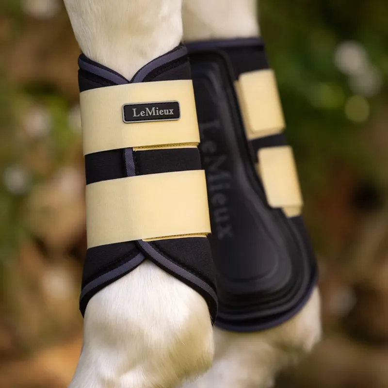 LeMieux Grafter Brushing Boots - Mimosa-3