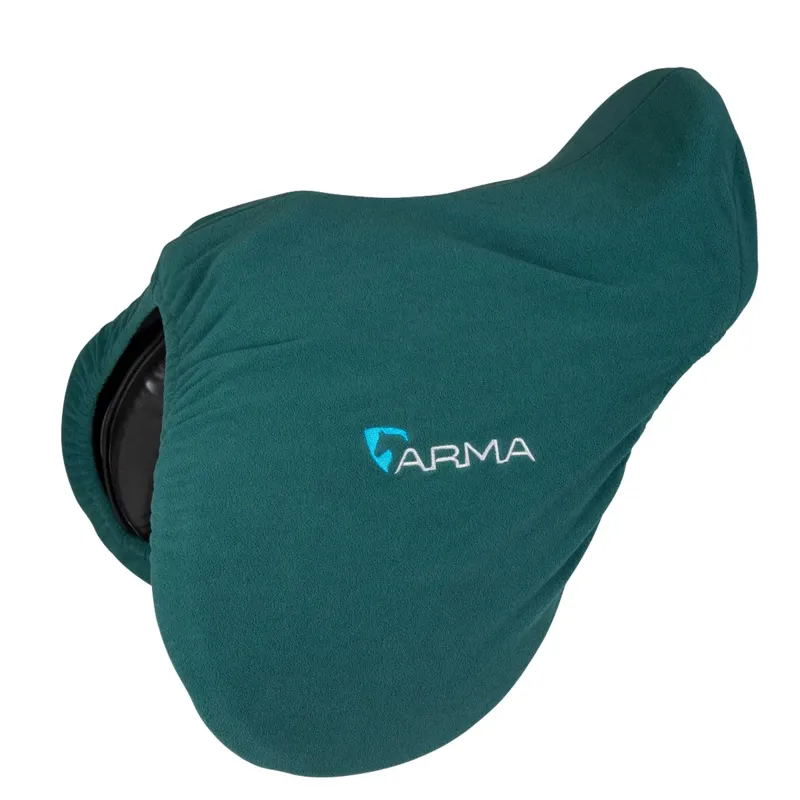 Shires ARMA Fleece Saddle Cover - Green