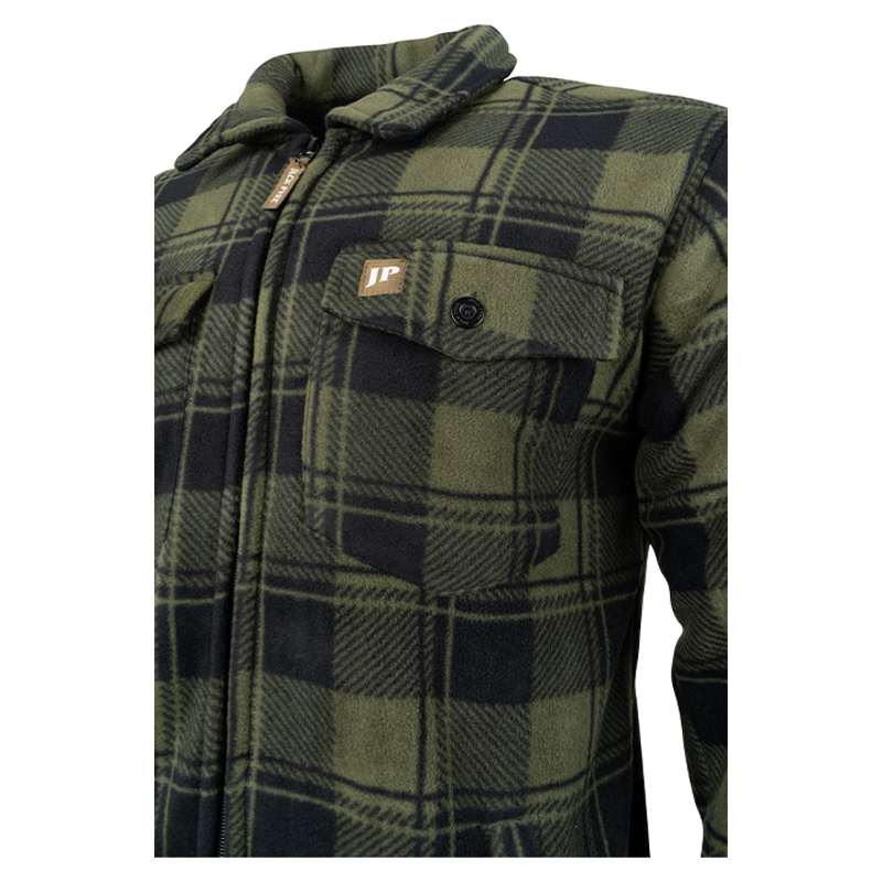 Jack Pyke Tundra Shirt - Green Check-4