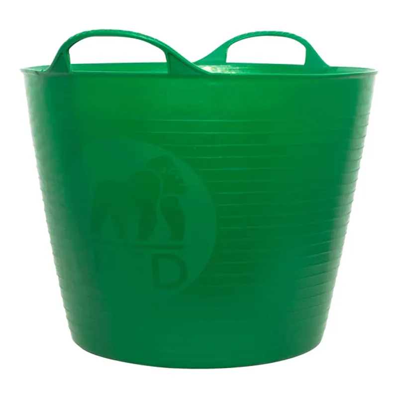 Red Gorilla Tubtrug Flexible Medium 26L Bucket - Green
