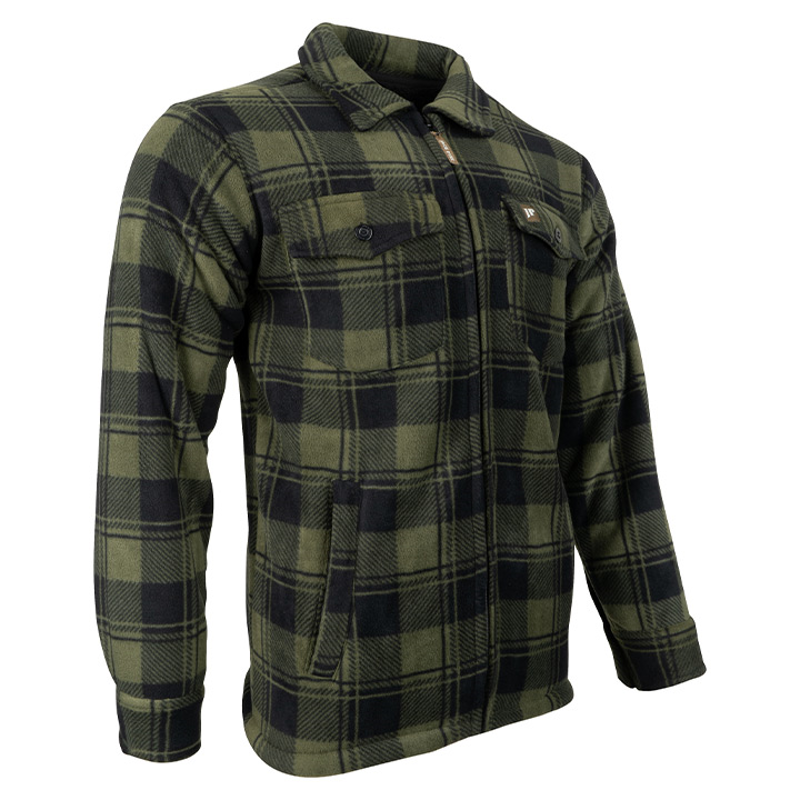 Jack Pyke Tundra Shirt - Green Check-3
